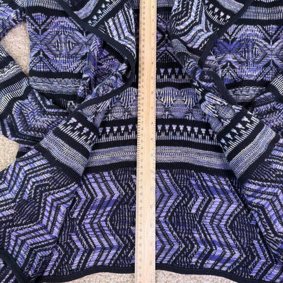 Lucky Lotus Lucky Brand Small Southwest Embroidered Cardigan Boho Cowgirl E584 - Picture 8 of 9